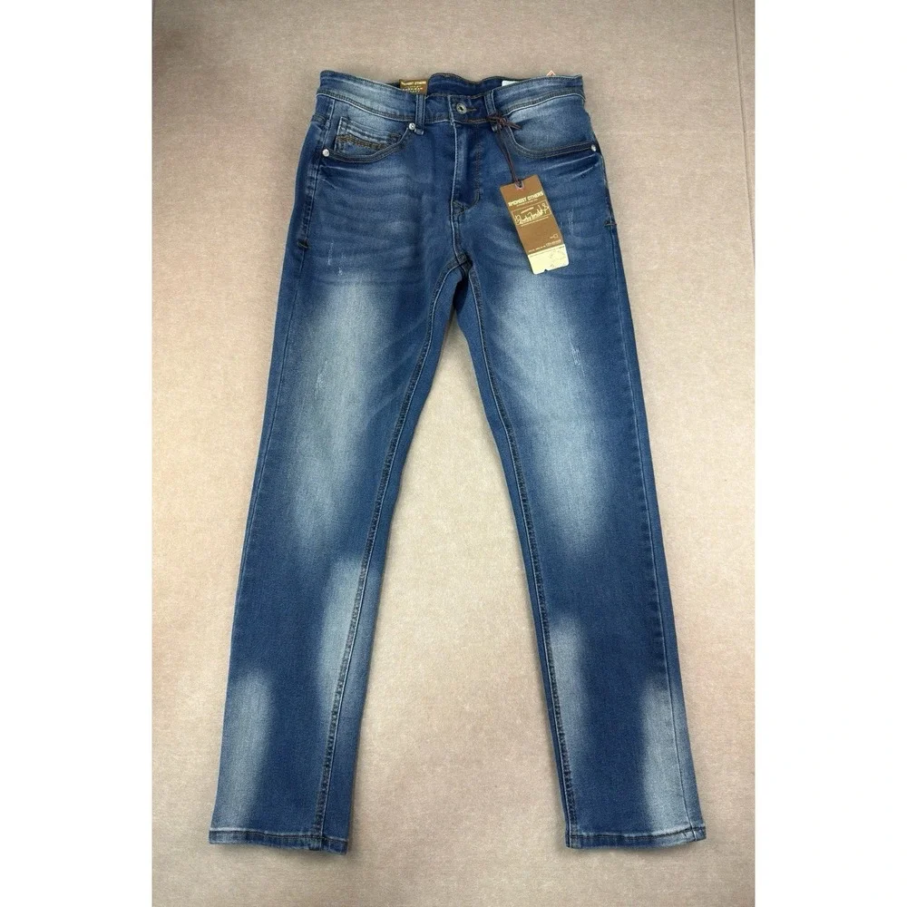 Amongst Others‎ Men’s Jeans 30 Blue Faded Slim Straight Stretch American Legacy